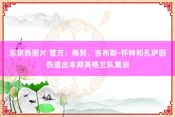 东京热图片 官方：梅努、吉布斯-怀特和孔萨因伤退出本期英格兰队集训